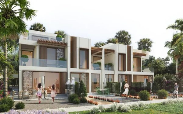 Damac Lagoons Marbella 5 bedroom villa exterior — Whitehorse International
